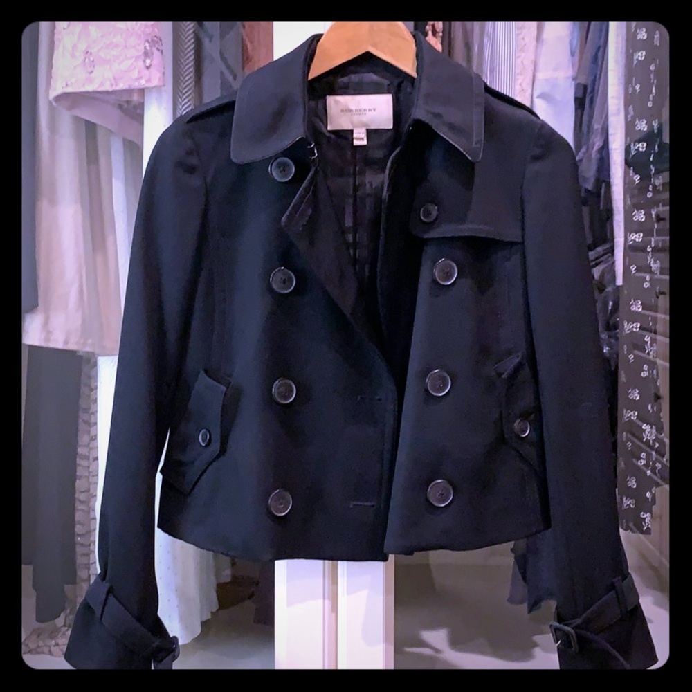 Burberry Cropped Classic Trench Coat